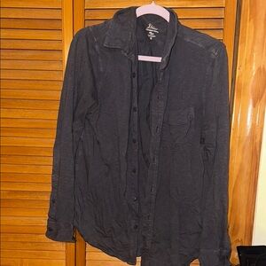 Blue Button-Up Shirt